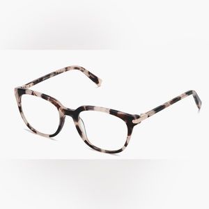 Warby Parker Maeve Blush Tortoiseshell Glasses